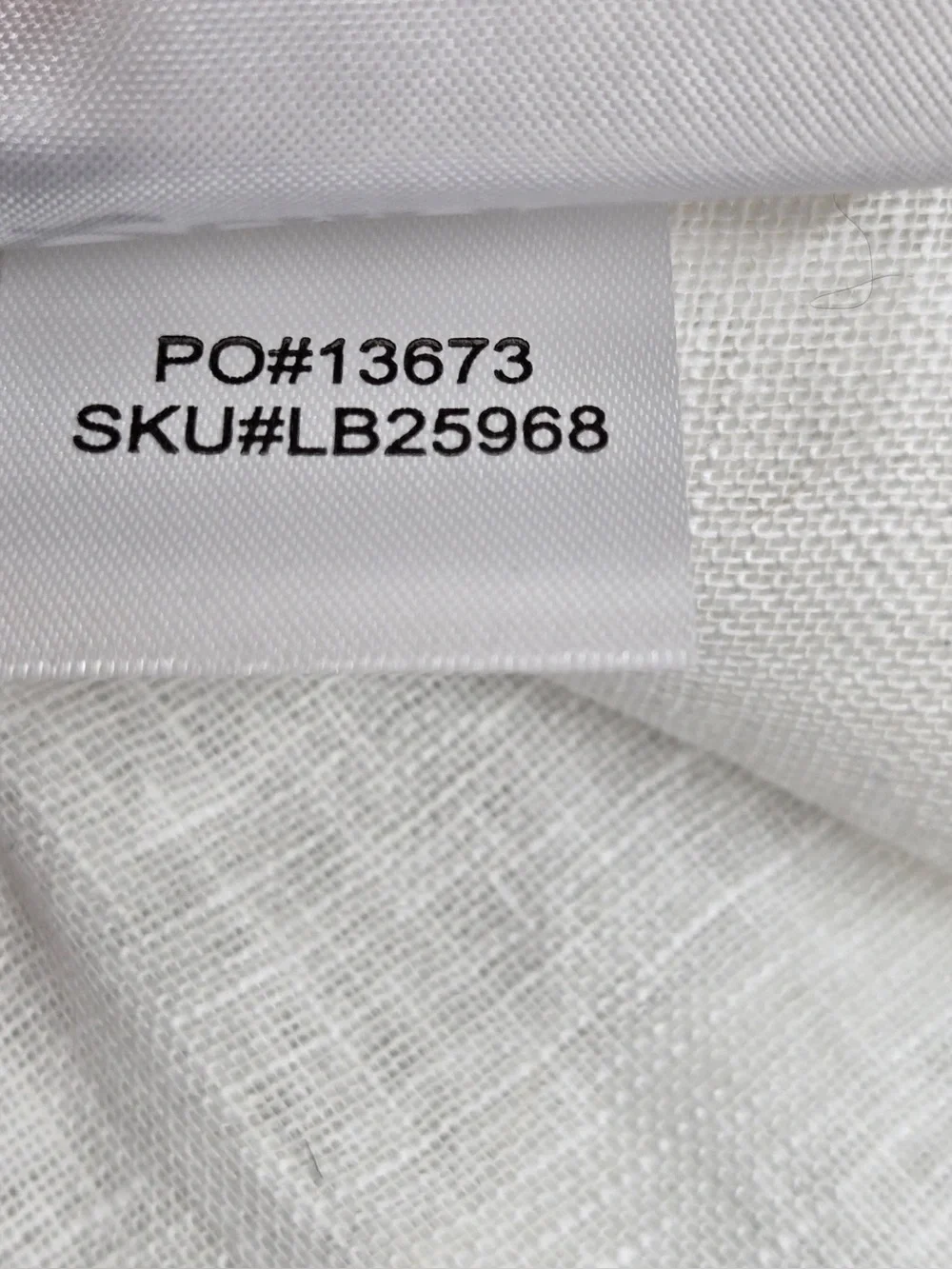 NWT QUINCE Set Of 2 48x84 European Linen Sheer Curtains White 0306